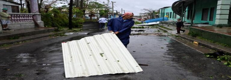 Cuba confirma “daños considerables” por el paso del Huracán Ian